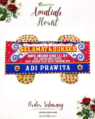 Karangan Bunga Ucapan Selamat rajabasa